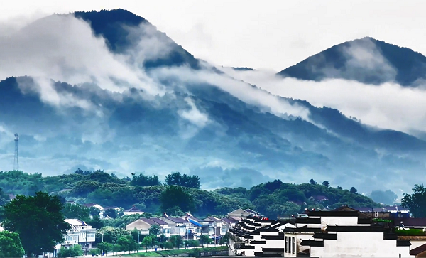 【舒城文旅】我在舒城 發現了一個水墨畫里的溫泉小鎮